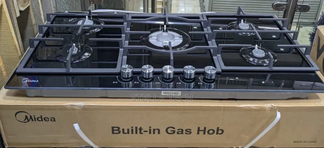 Midea 90cm SS Gas Hob MG90GQ095AL1B-BS