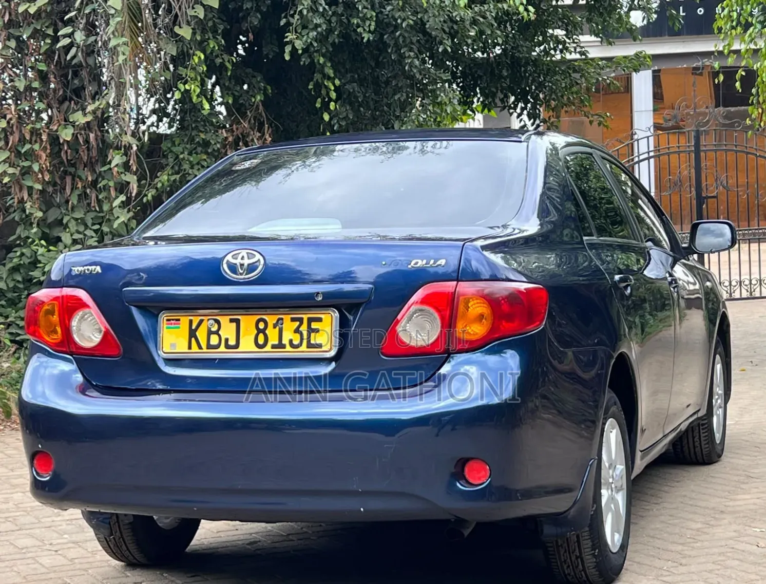 Toyota Corolla 2008 Blue