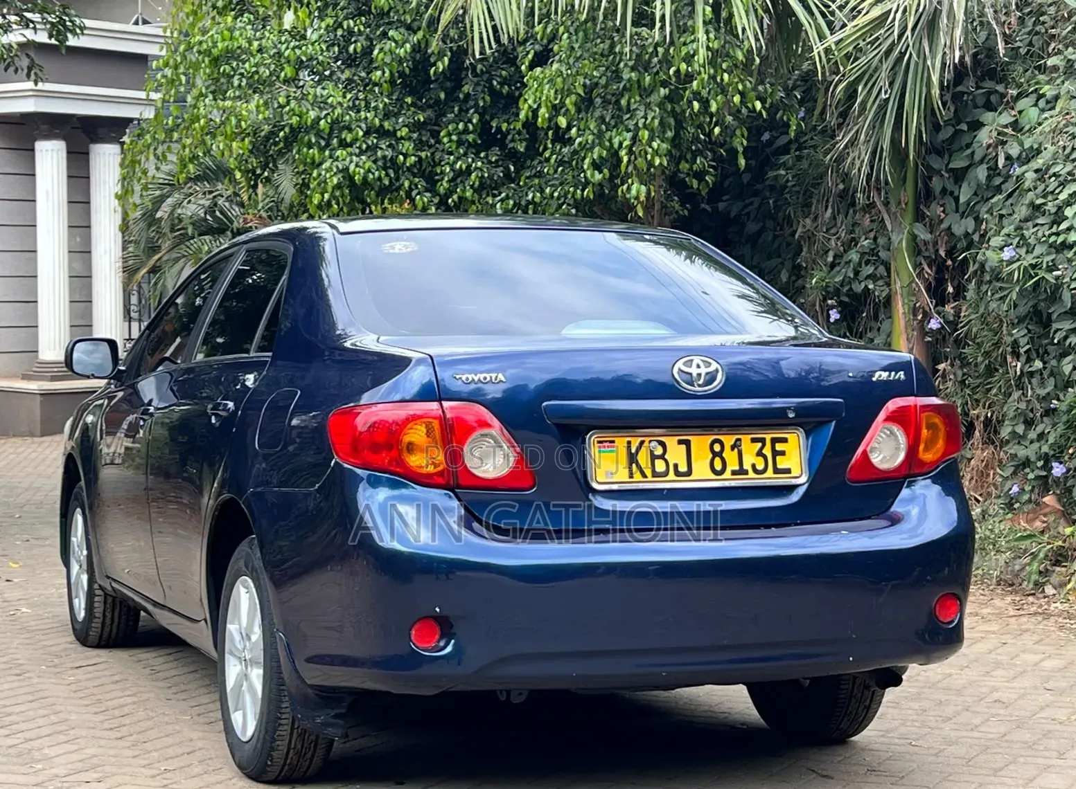 Toyota Corolla 2008 Blue