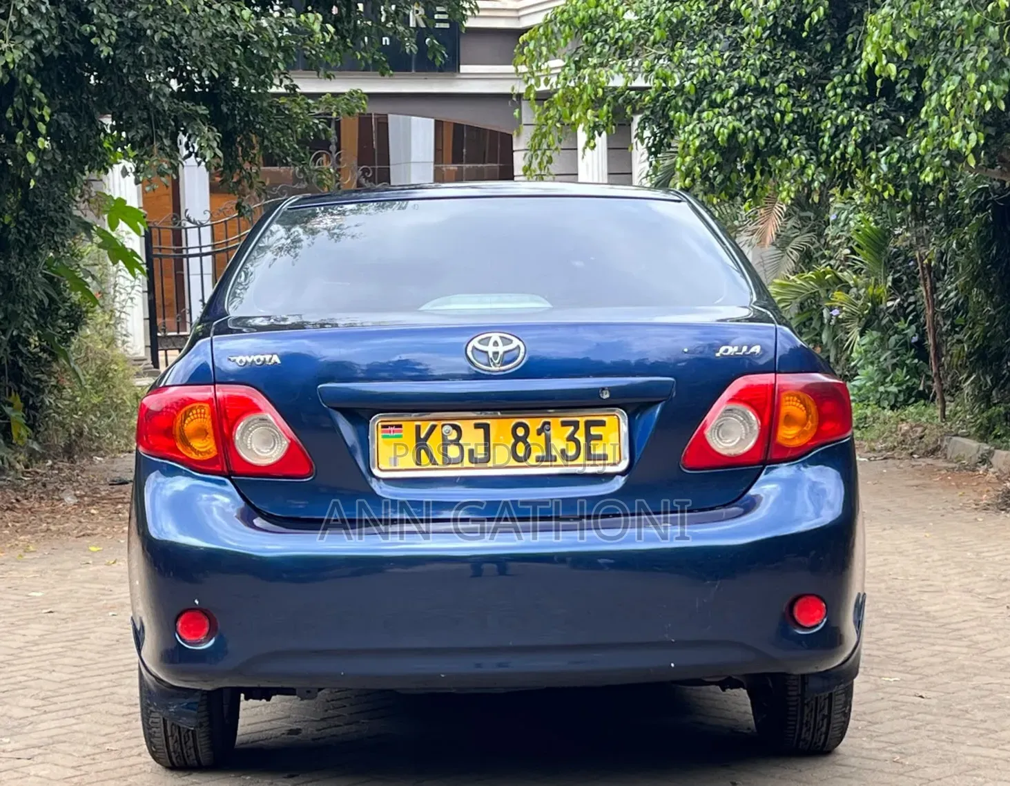 Toyota Corolla 2008 Blue