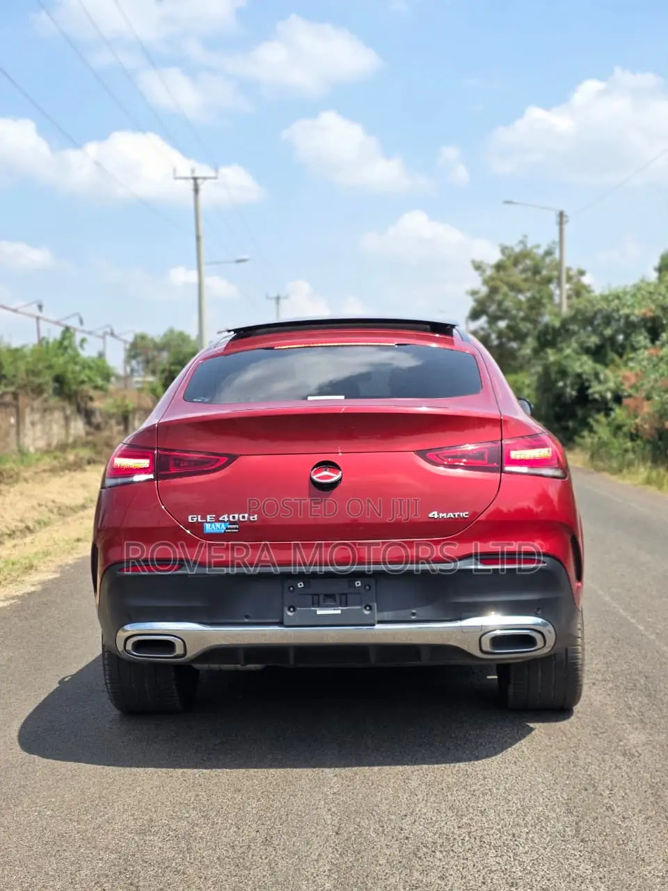 Mercedes-Benz GLE-Class GLE 400d 4MATIC 2020 Red