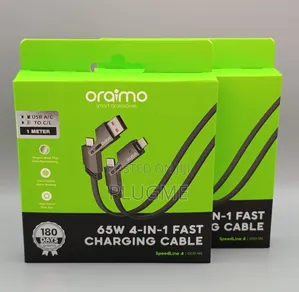 Oraimo Speedline 4 OCD-155 65W 4 in 1 Cable