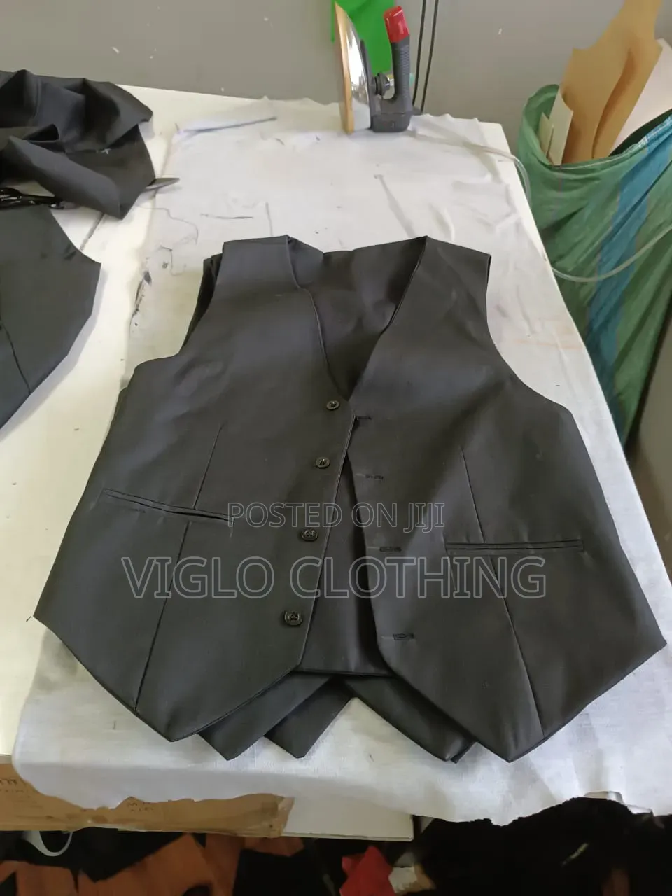 Hotel Branded Waist Coats Available