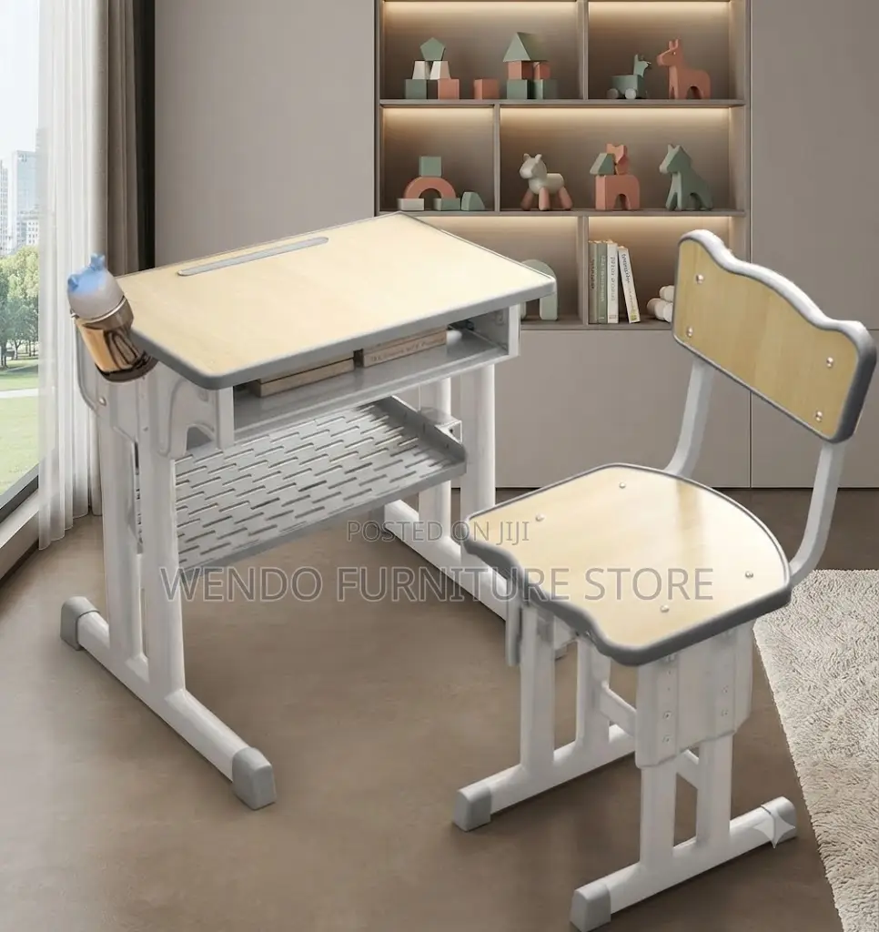 Home Desk; Ergonomic Adjustable Home Desk Chair Set