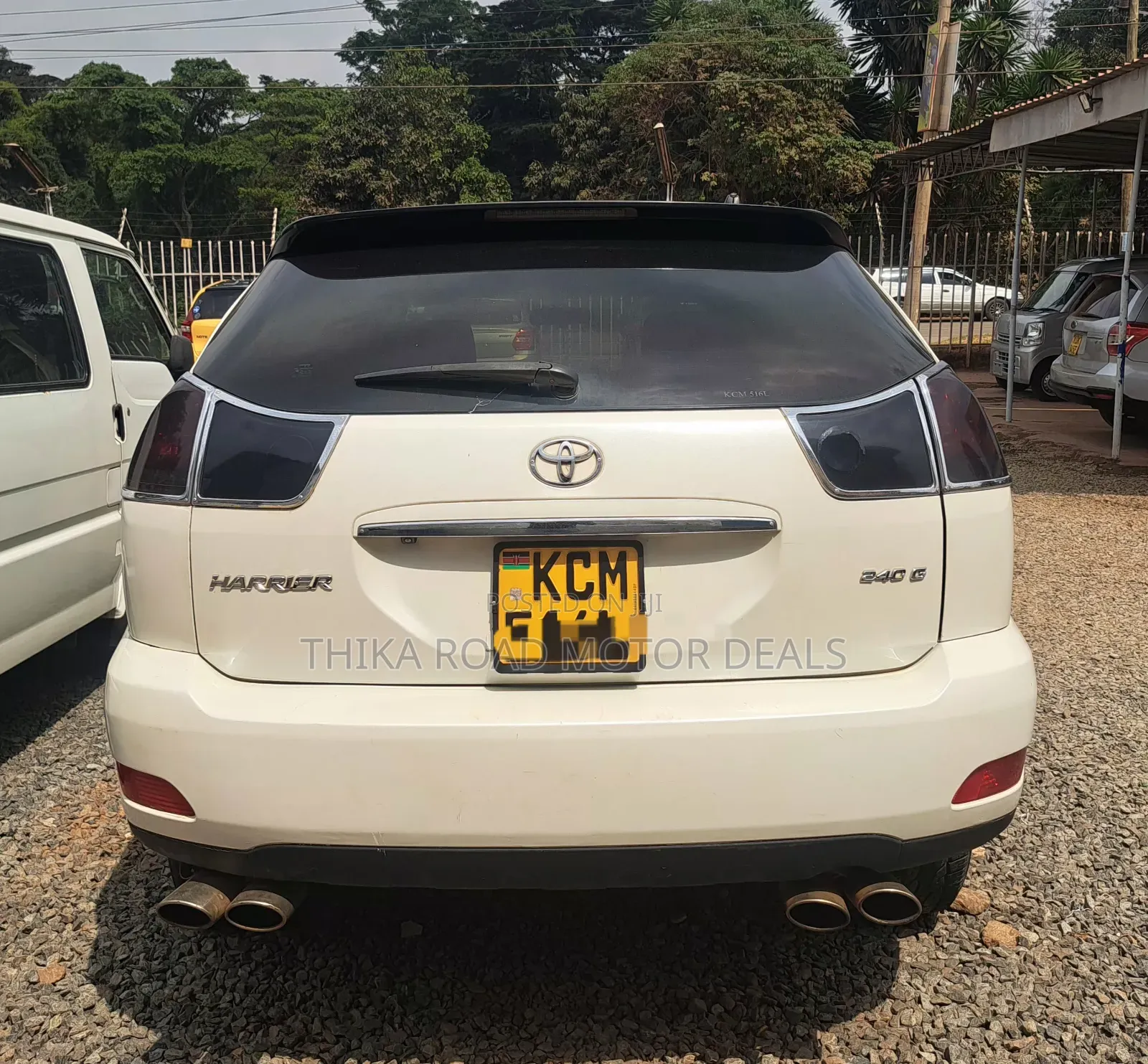 Toyota Harrier 2011 White