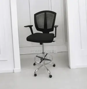 Office Chair : Adjustable Office Cashier Chair With Foot Ring