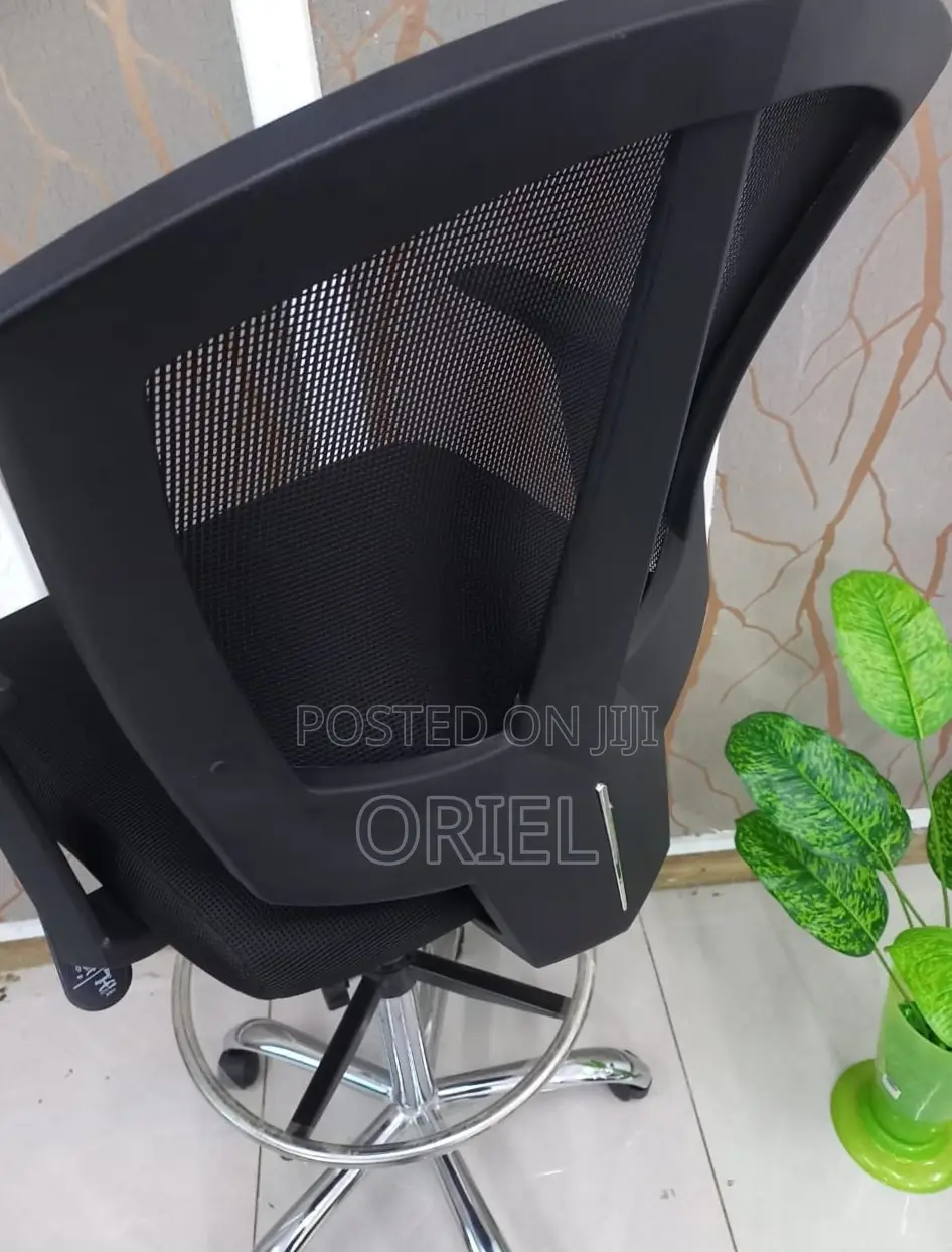Office Chair : Adjustable Office Cashier Chair With Foot Ring