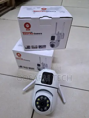 V380 Smart PTZ WiFi Camera – Dual Lens Bulb Home Office Security