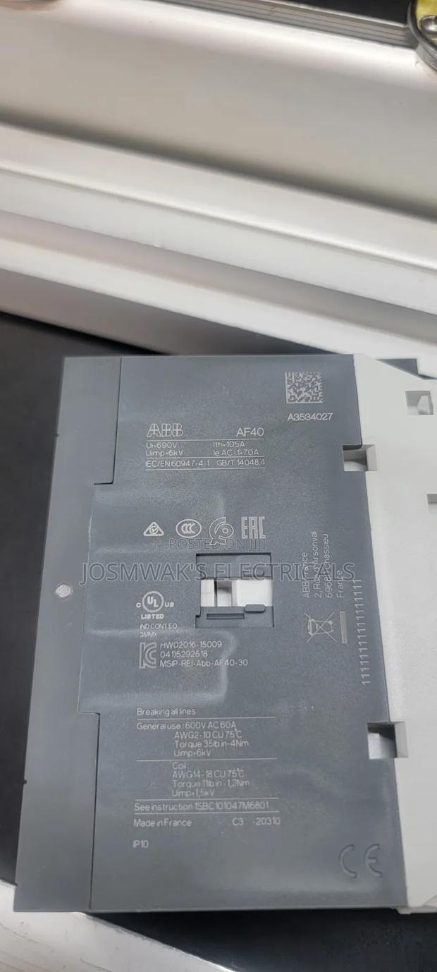 ABB Contactor 2nc/ 2no - thumbnail 2