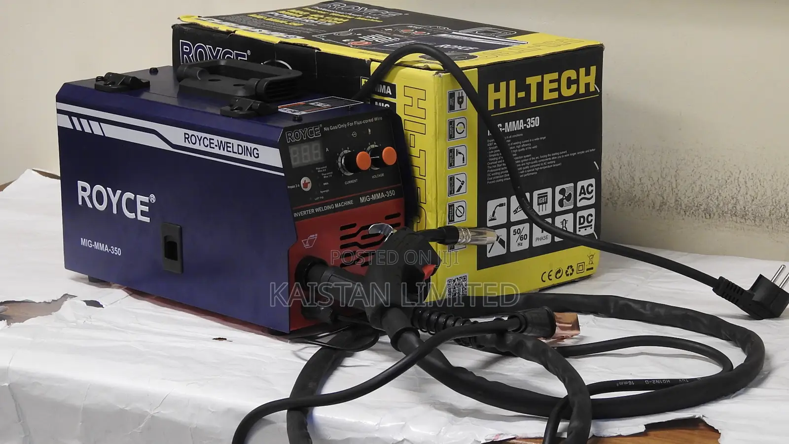Royce 350 Amp MIG MMA Dual Purpose Inverter Welder