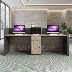 Reception Desk; 1.8 Meters Glance Rception Desk