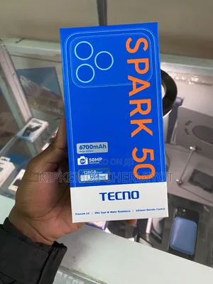 New Tecno Spark 50 128 GB Black