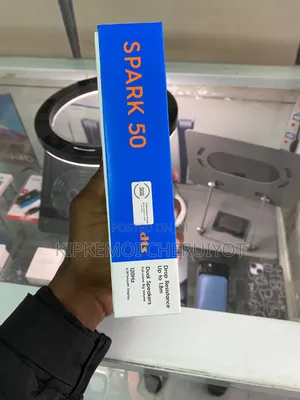New Tecno Spark 50 128 GB Black