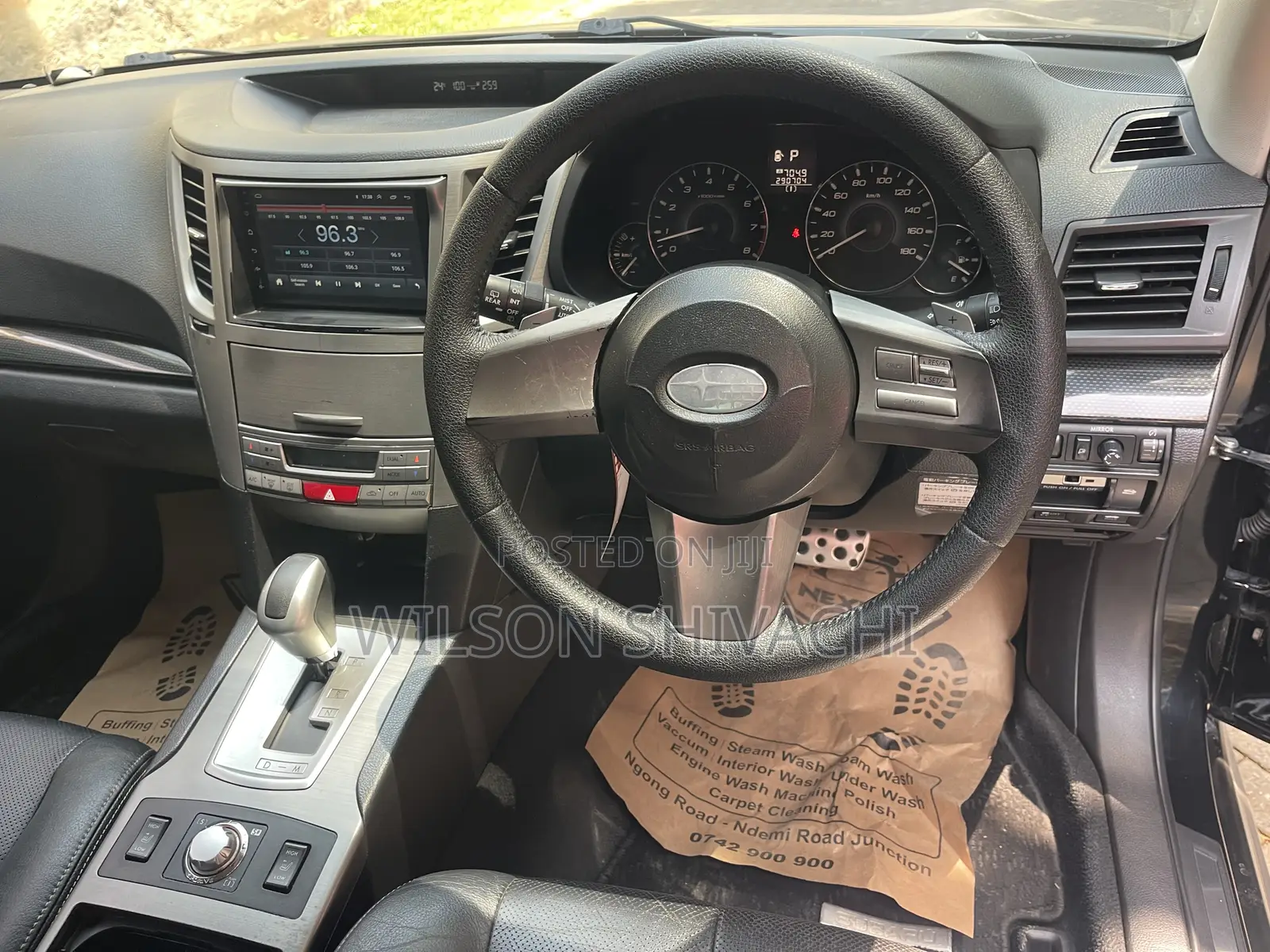 Subaru Legacy 2012 Black