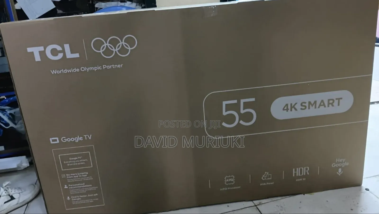 TCL 55" V6d Uhd Smart Google TV – 55v6d