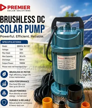 Brushless DC Solar Pump/Submersible Dc Brushless Solar Water Pumps