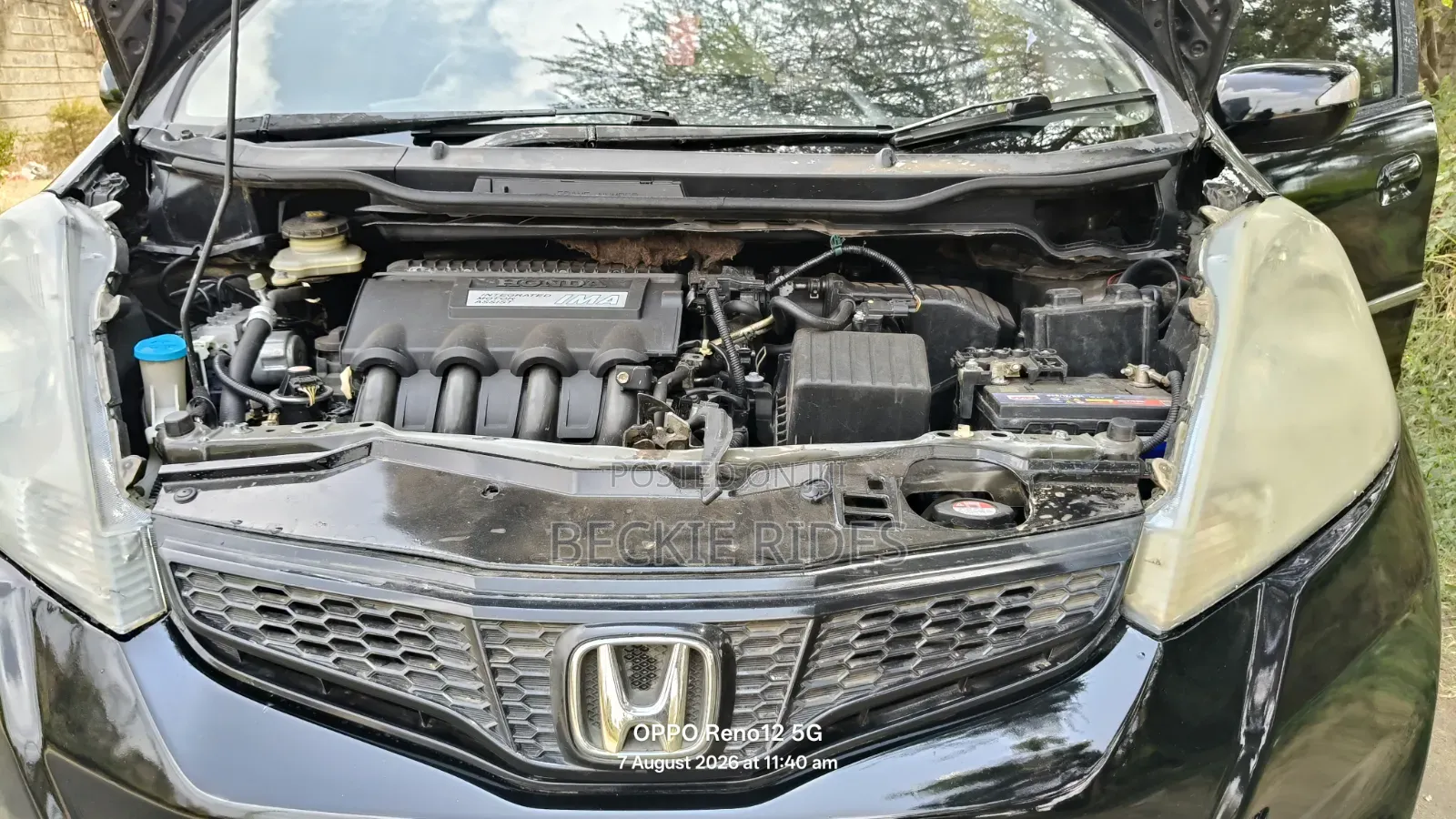 Honda Fit 2012 Black