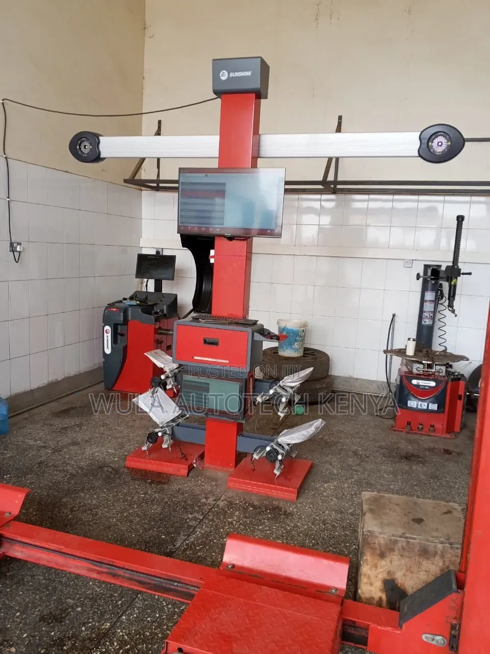 High Precision Computerized 3d Alignment and Carlift 4post Sunshine