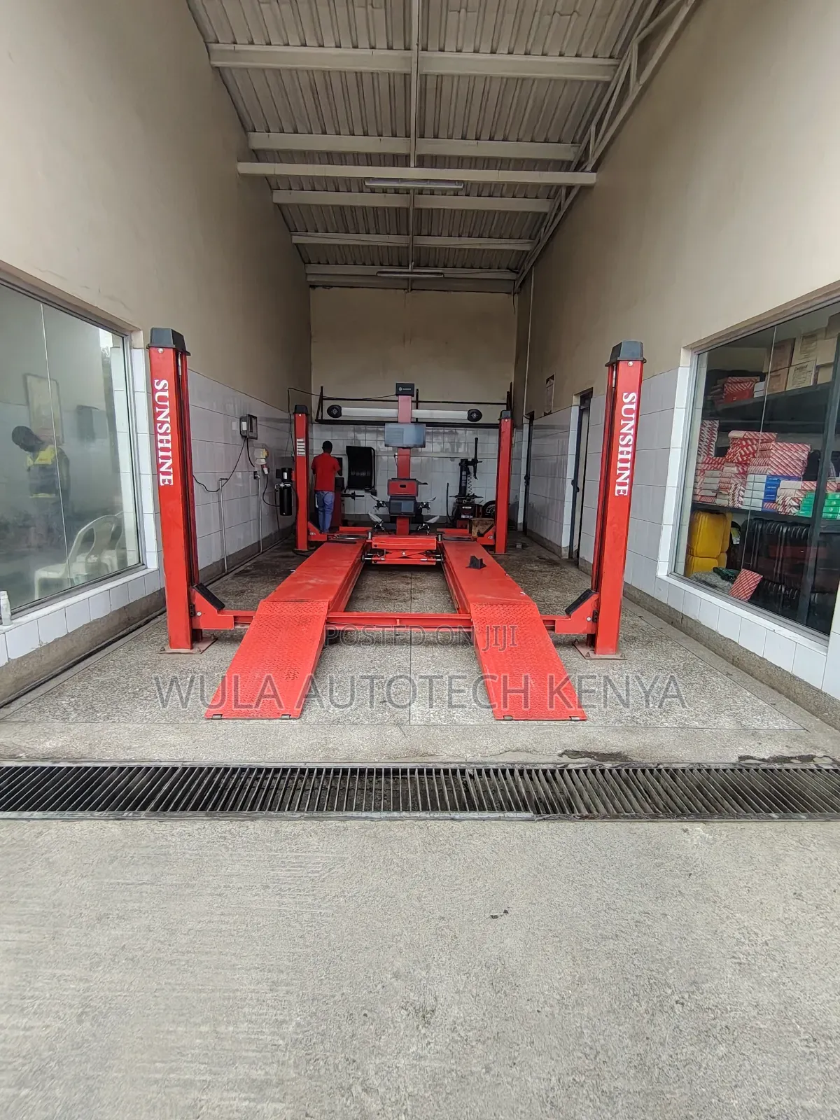 High Precision Computerized 3d Alignment and Carlift 4post Sunshine