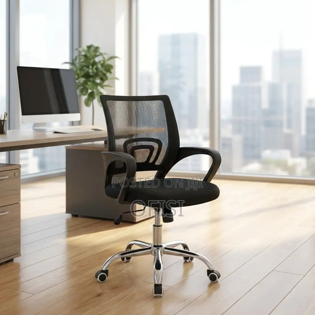 Office Chair; Clerical Mesh Back Office Seat