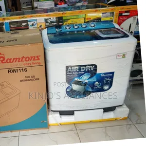 Ramtons Washing Machine Twin Tub 10kg With Air Dryer