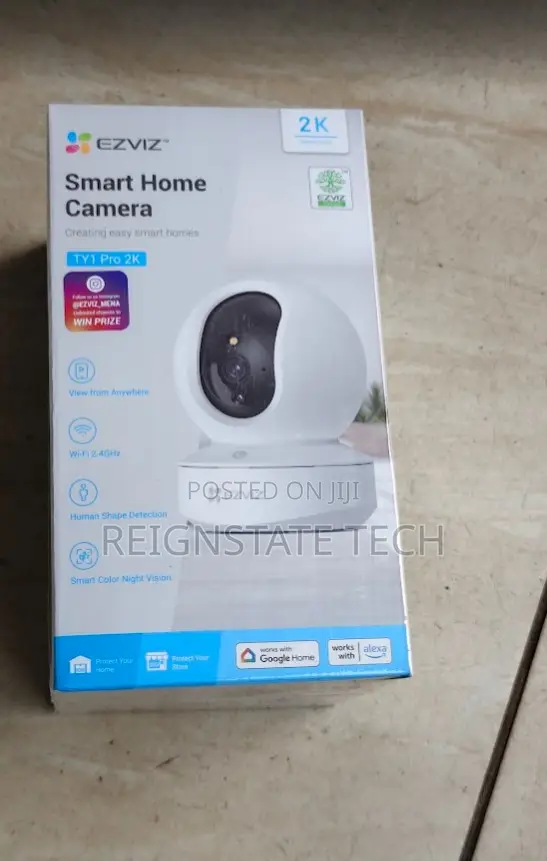 Best Wifi Smart Indoor PT Camera EZVIZ TY1 3MP Video