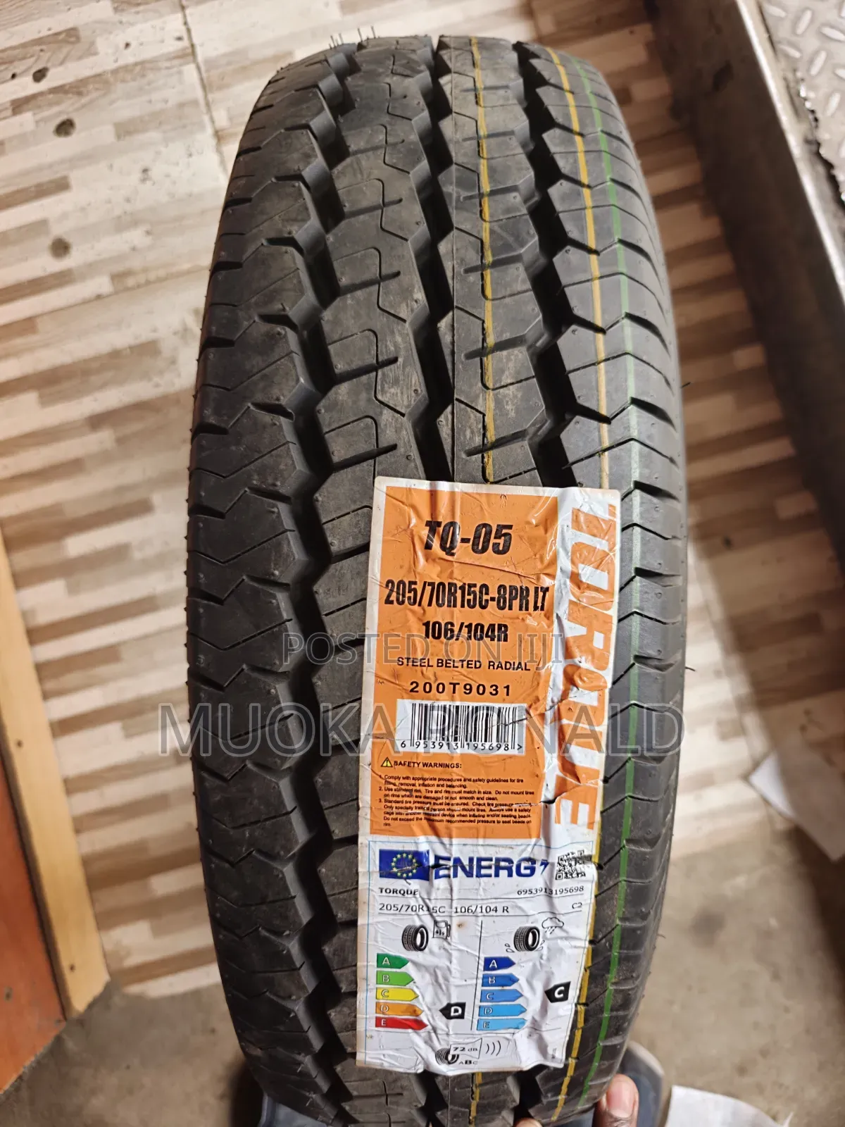 205/70r15c Torque Tyre (8pr