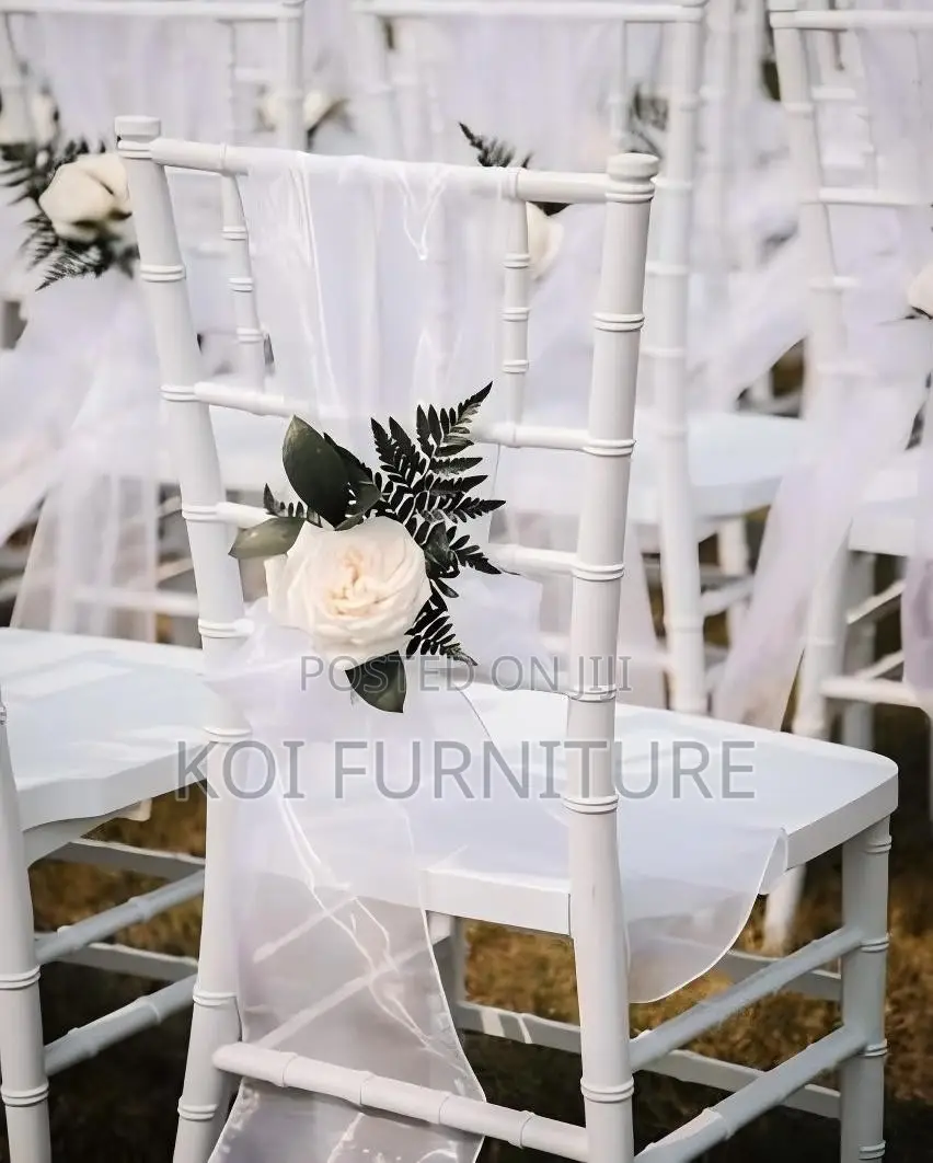 Home Chairs; White Outdoor Meeting Events Home Chairs