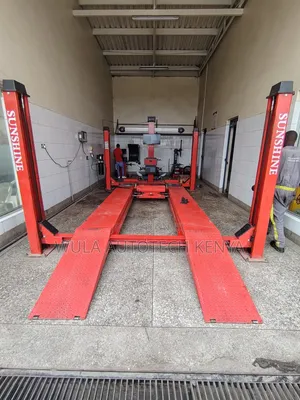 Fast and Accurate Reading 3d Wheel Alignment and 4post Carlift Wula