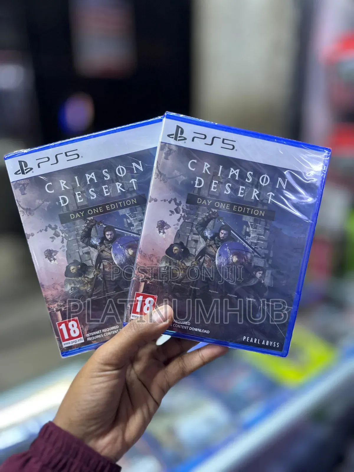 Open World Game-Crimson Desert Playstation 5 v.g Brand New 5