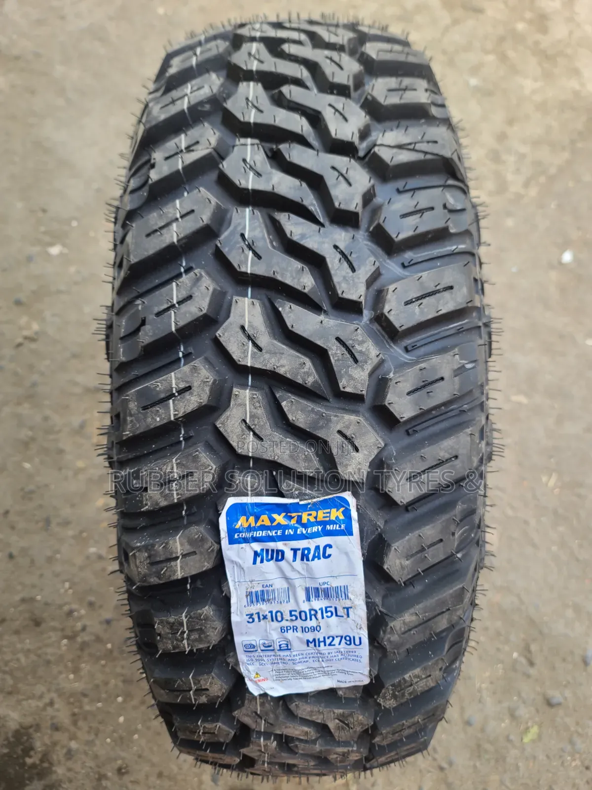 31x10.50 R15 Maxtrek Tyres LT6pr Mud-Truc Off-Road