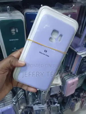 Samsung Galaxy S9 Silicone Case in Purple Slim, for Your Phone.