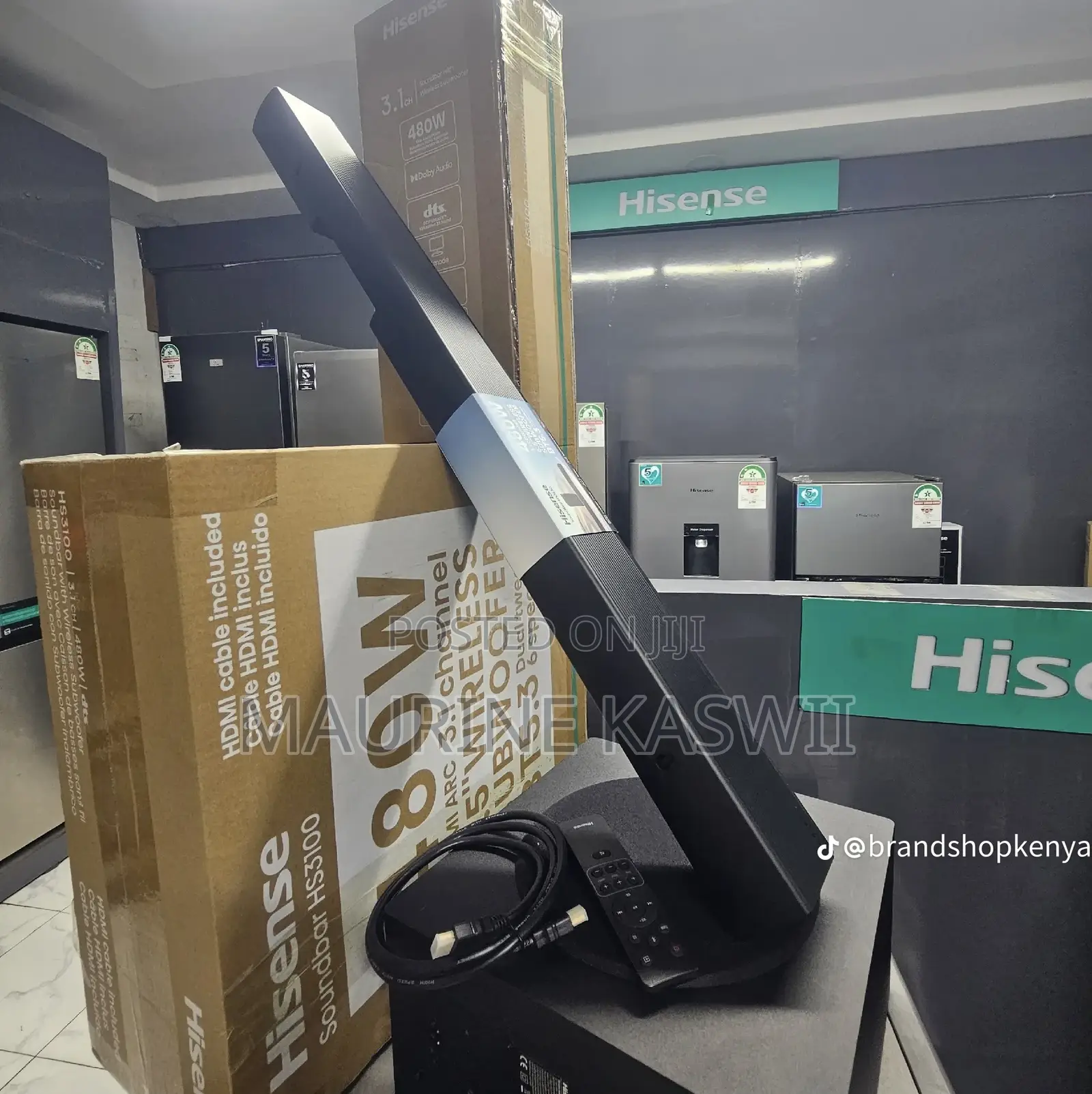 Hisense HS3100 Is a 3.1-Channel Wireless Soundbar 480 Watts