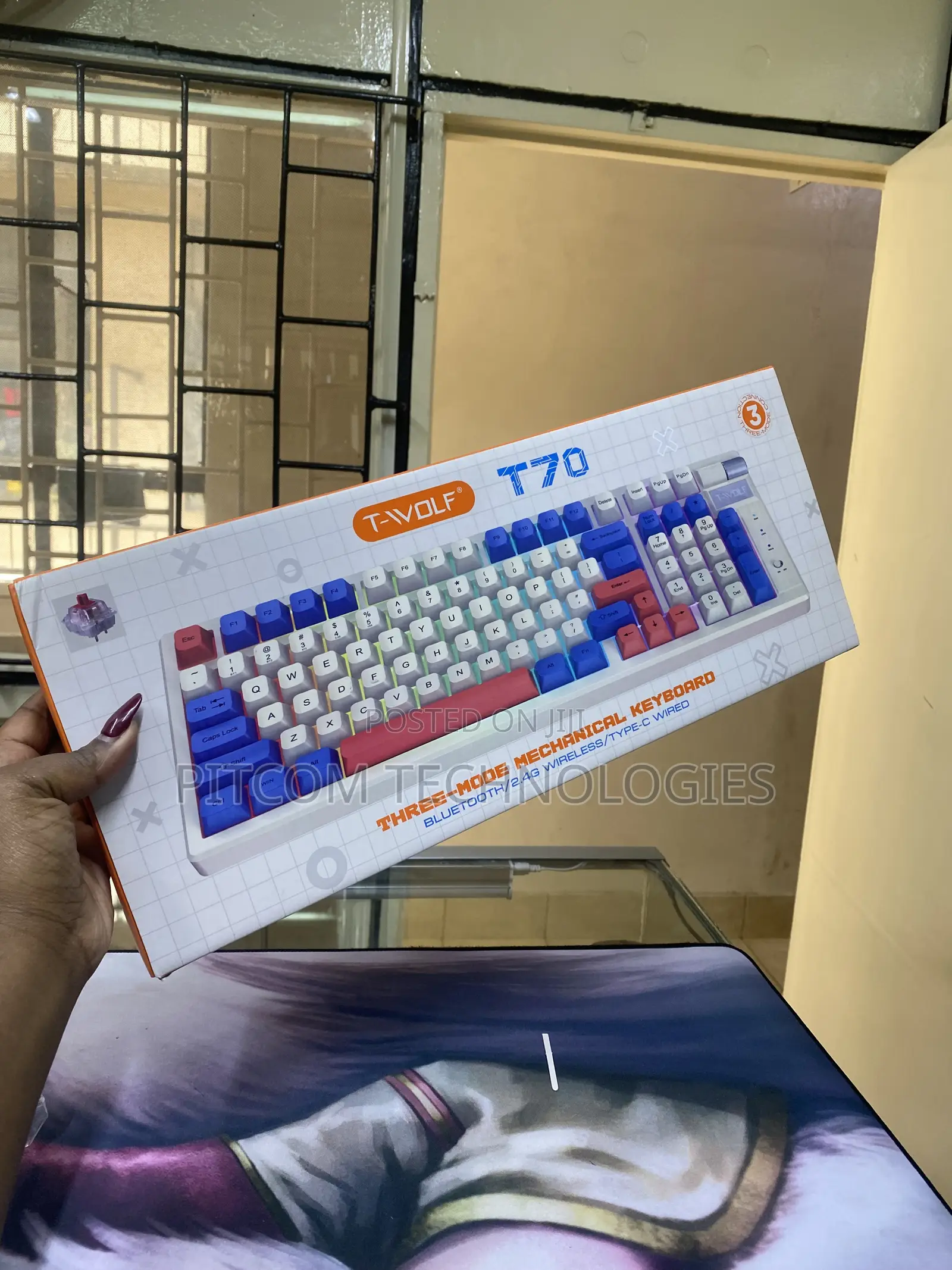 Twolf T70 Wireless Mechanical Keyboard