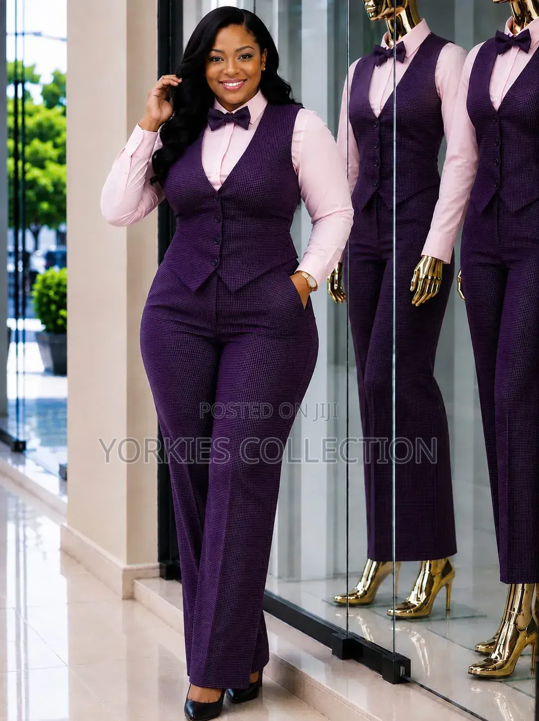 4-Piece Formal Pantsuit