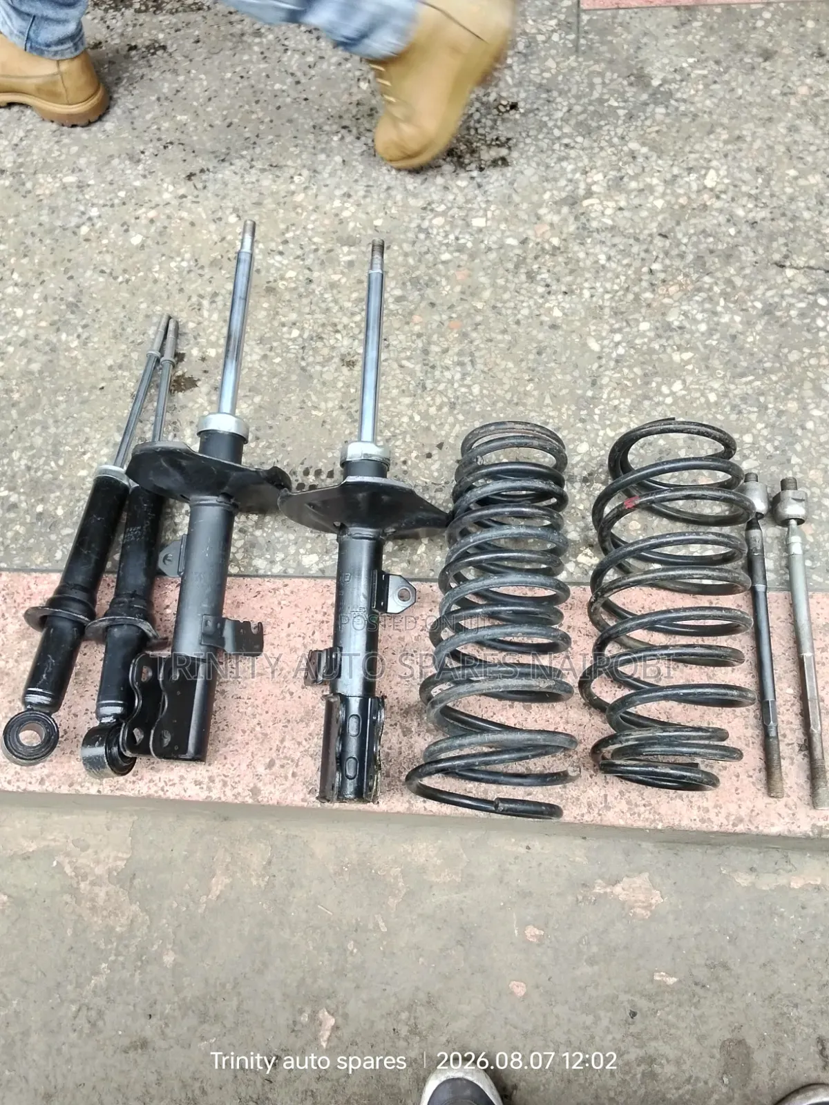 Original Ex Japan Toyota Allion Full Suspension Diagnosis