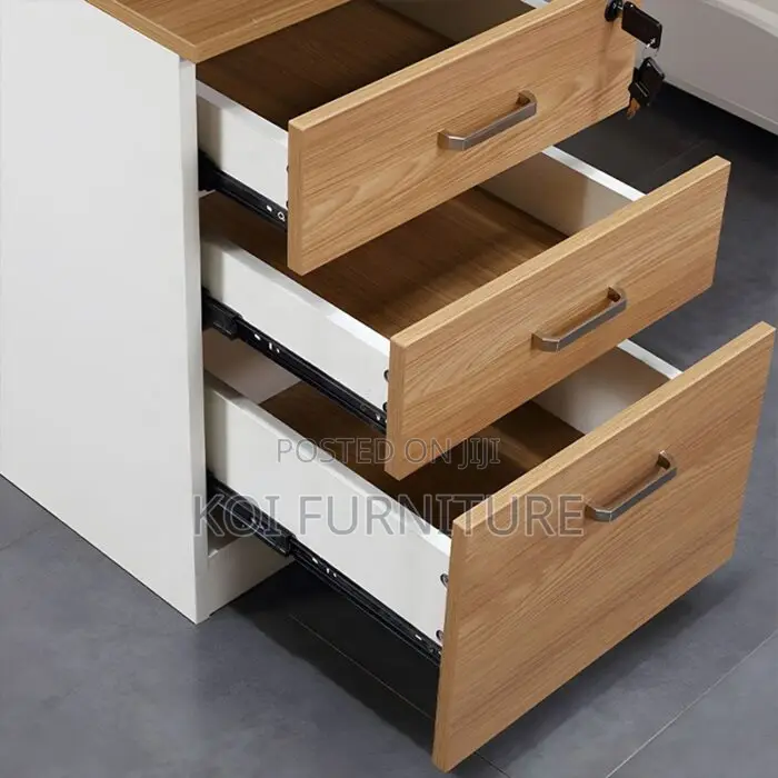Office Desk; 1.2 Meters Drawered Home Office Modern Desk