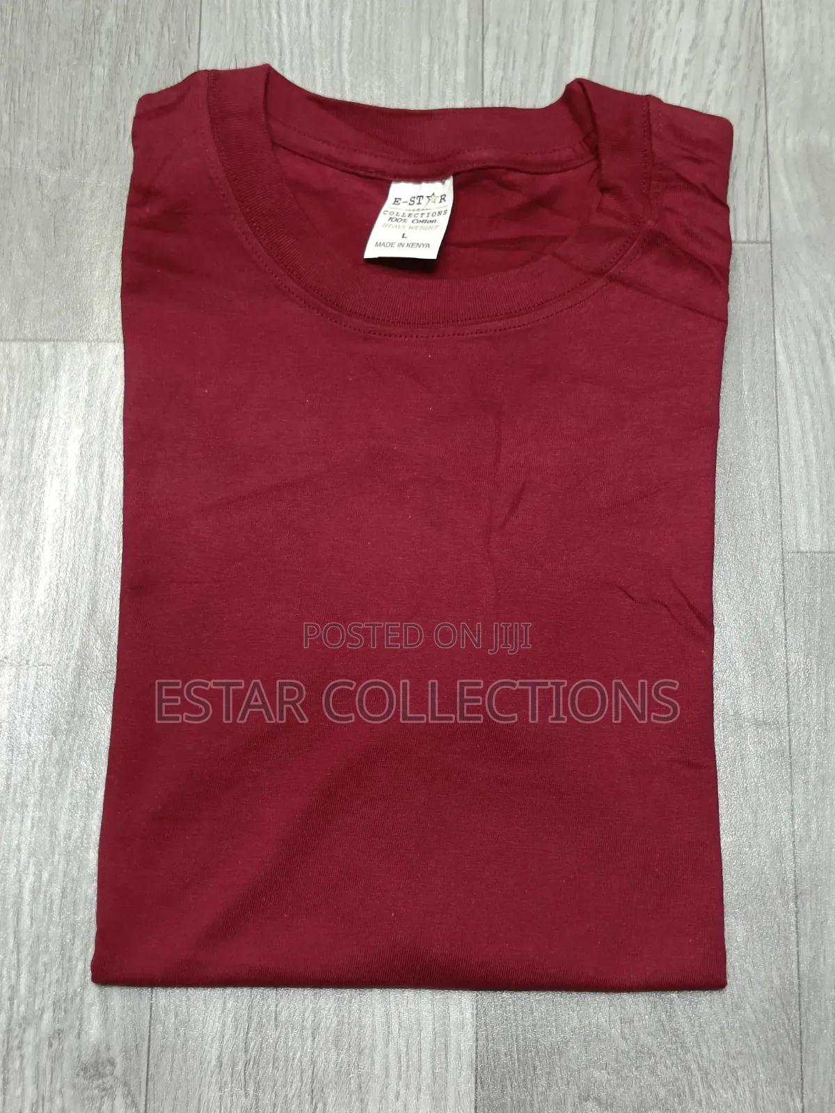 Red and Maroon Cotton T-Shirt