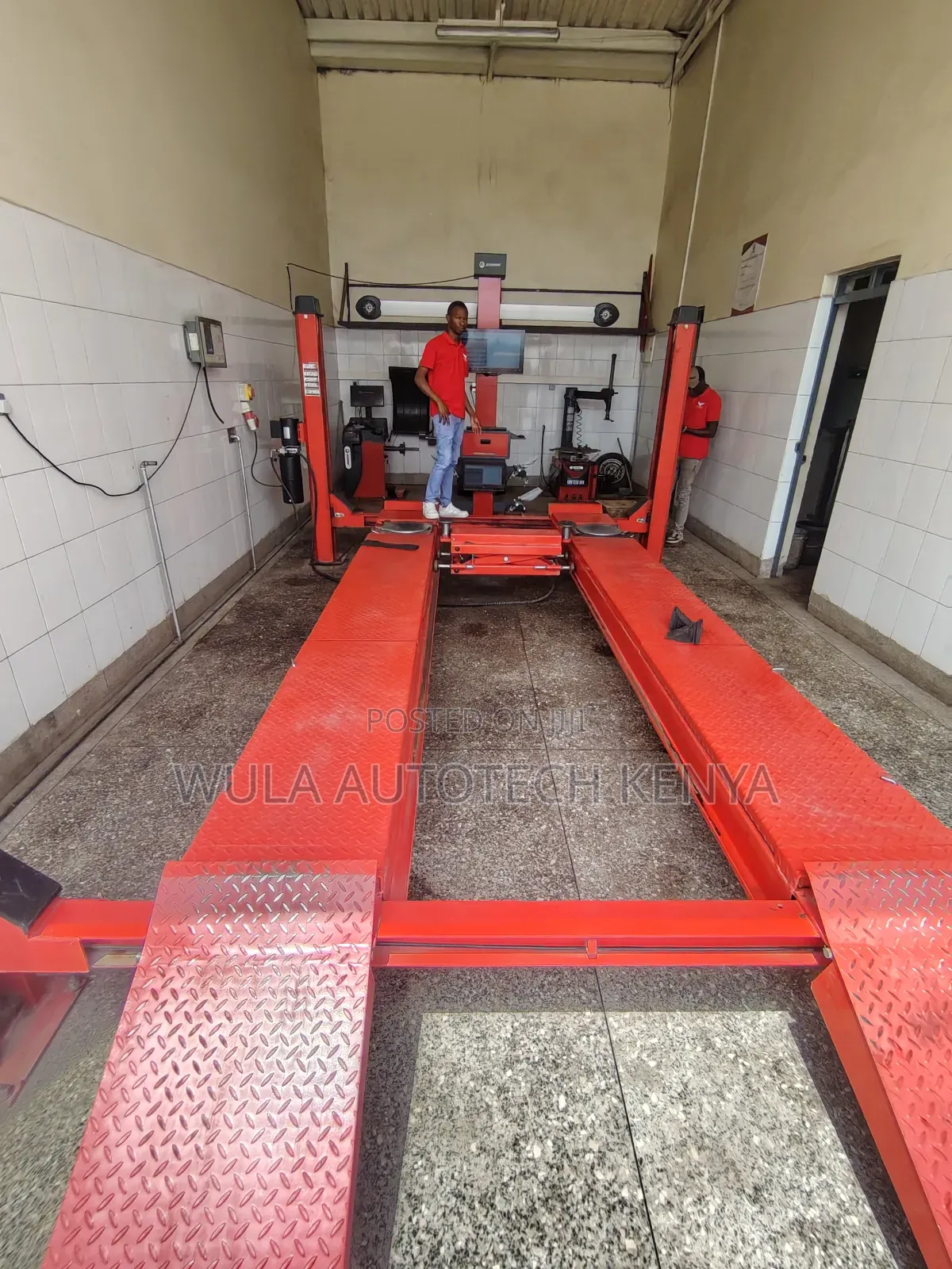 Diamond Plate Heavy Duty 3d Alignment With 4post Carlift Sunshine