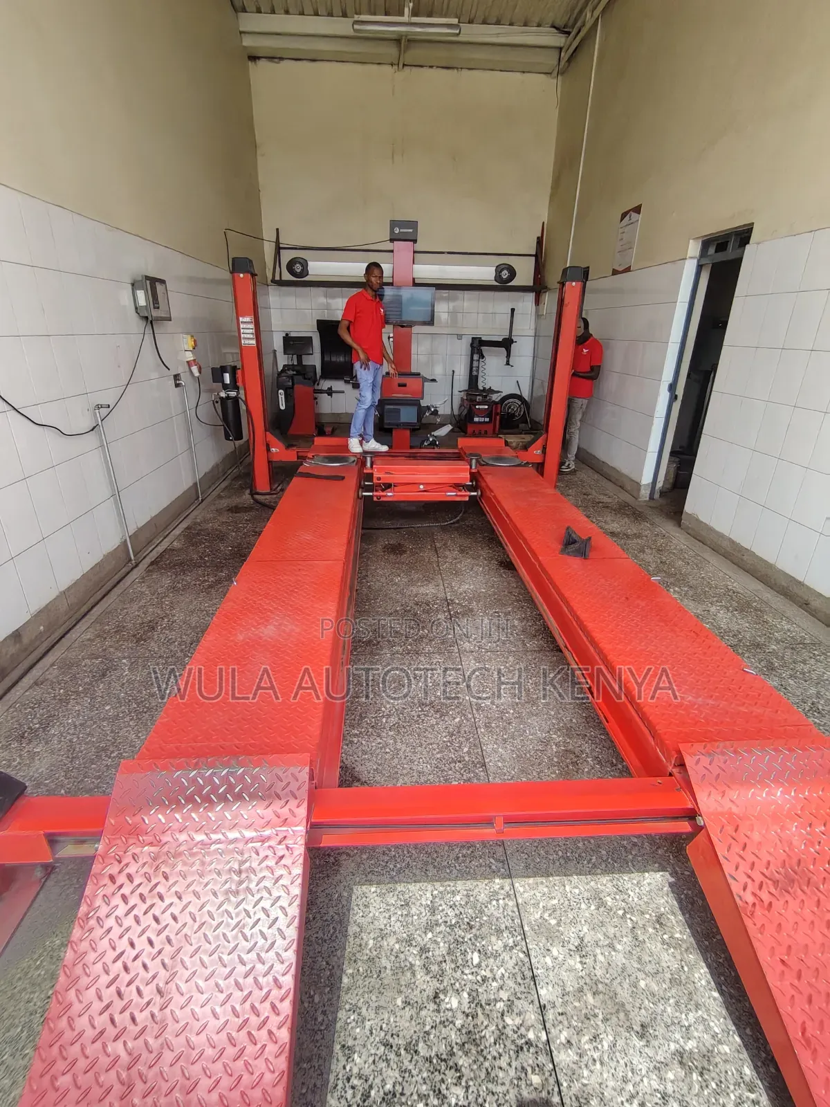 Diamond Plate Heavy Duty 3d Alignment With 4post Carlift Sunshine