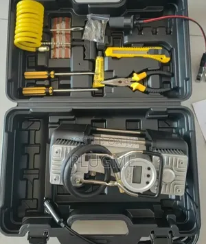 Portable (Digital Gauge) 2-Cylinder Portable Air Compressor