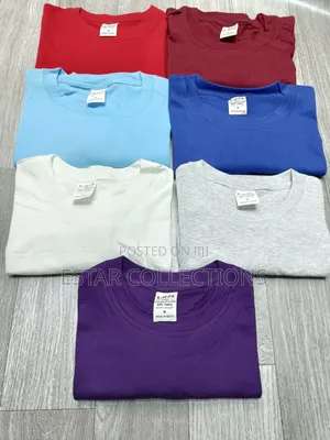 Mix Colour Cotton T-Shirt Collection