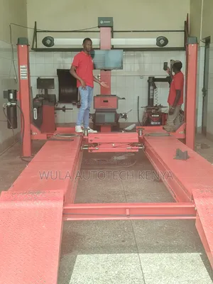Reduced Uneven Tyre Ware Commercial Wheel Alignment With Carlift Wula