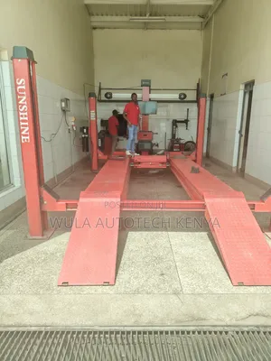 Reduced Uneven Tyre Ware Commercial Wheel Alignment With Carlift Wula