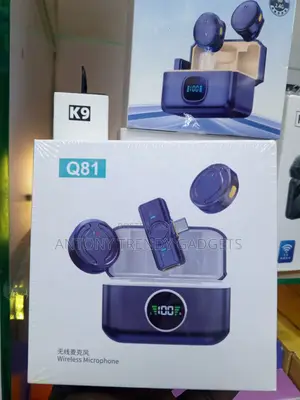 Q81 Plug Play Wireless Lavalier Mic for YouTube TikTok