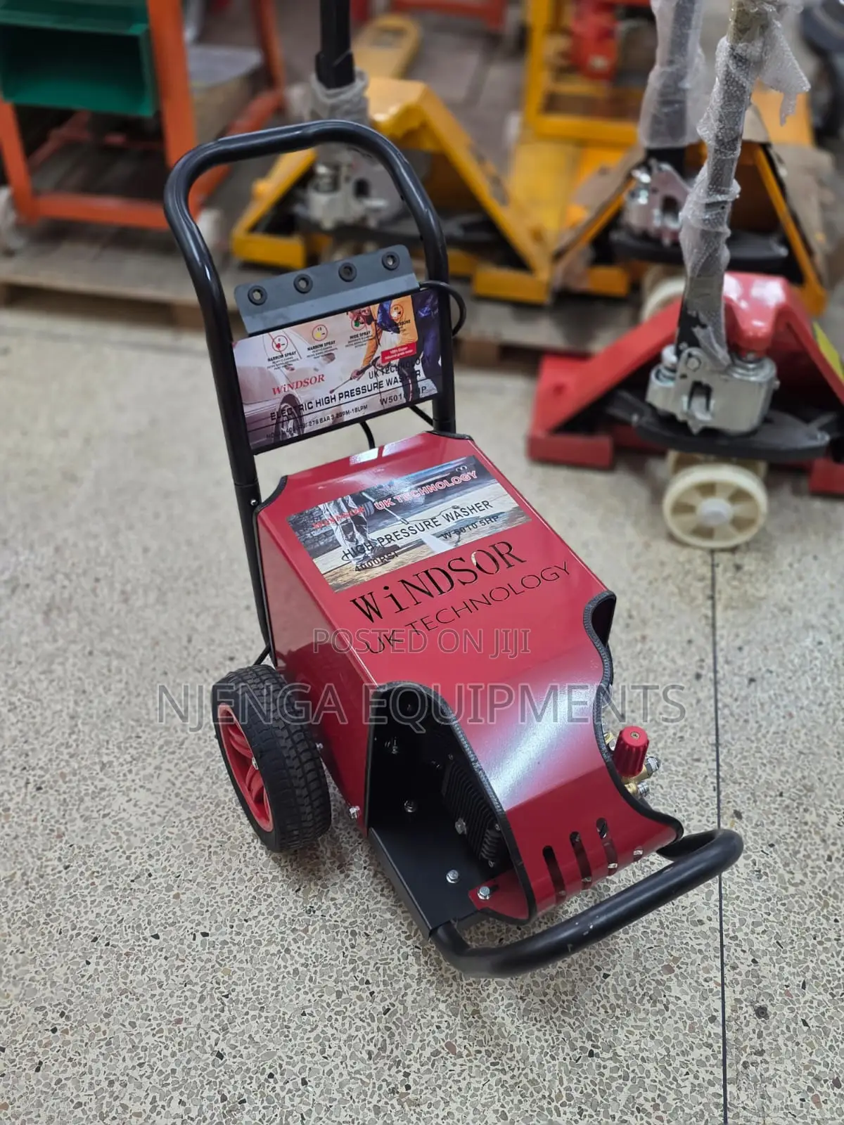 WINDSOR 5HP Heavy Duty Electric High Pressure Washer–278 Bar/4000 PSI