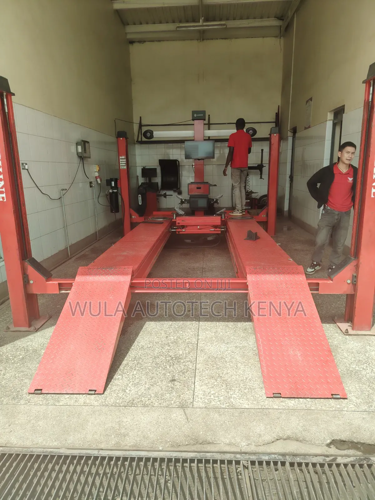 Kingkin Inclination 3d Alignment With 4post Carlift Sunshine Italy