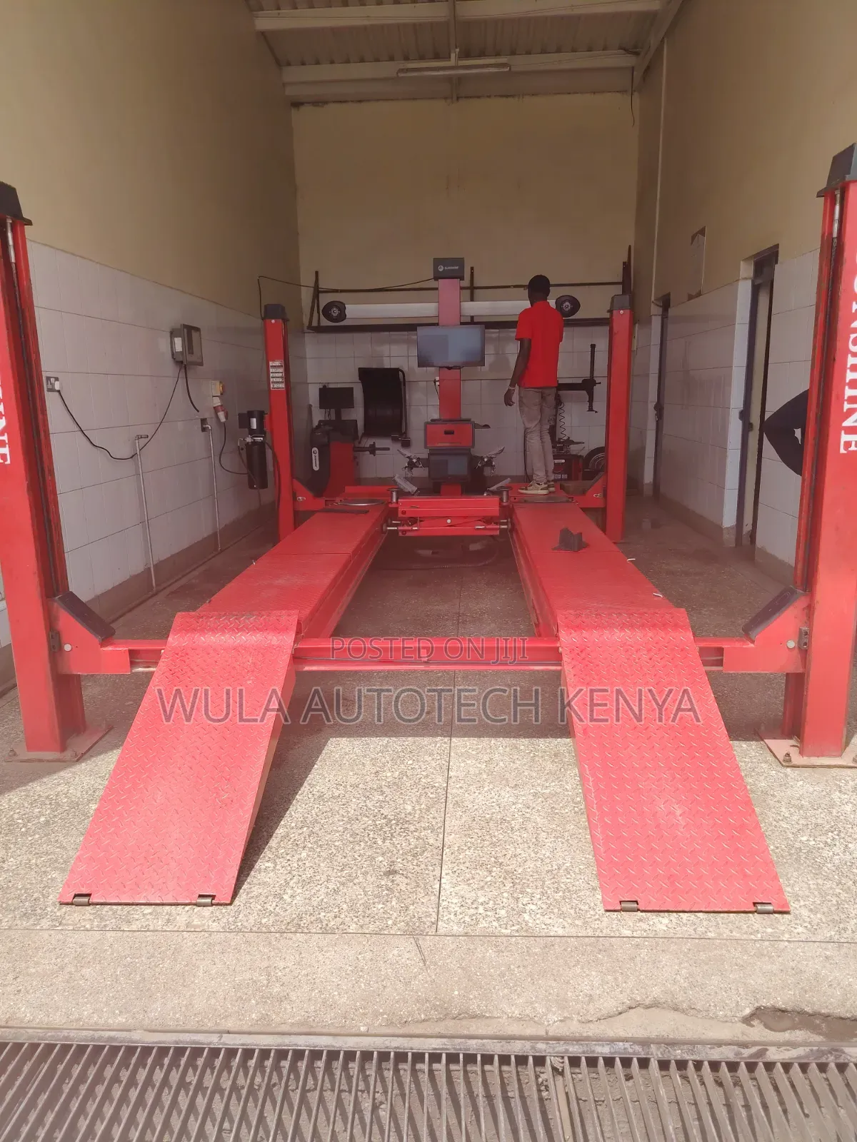 Kingkin Inclination 3d Alignment With 4post Carlift Sunshine Italy
