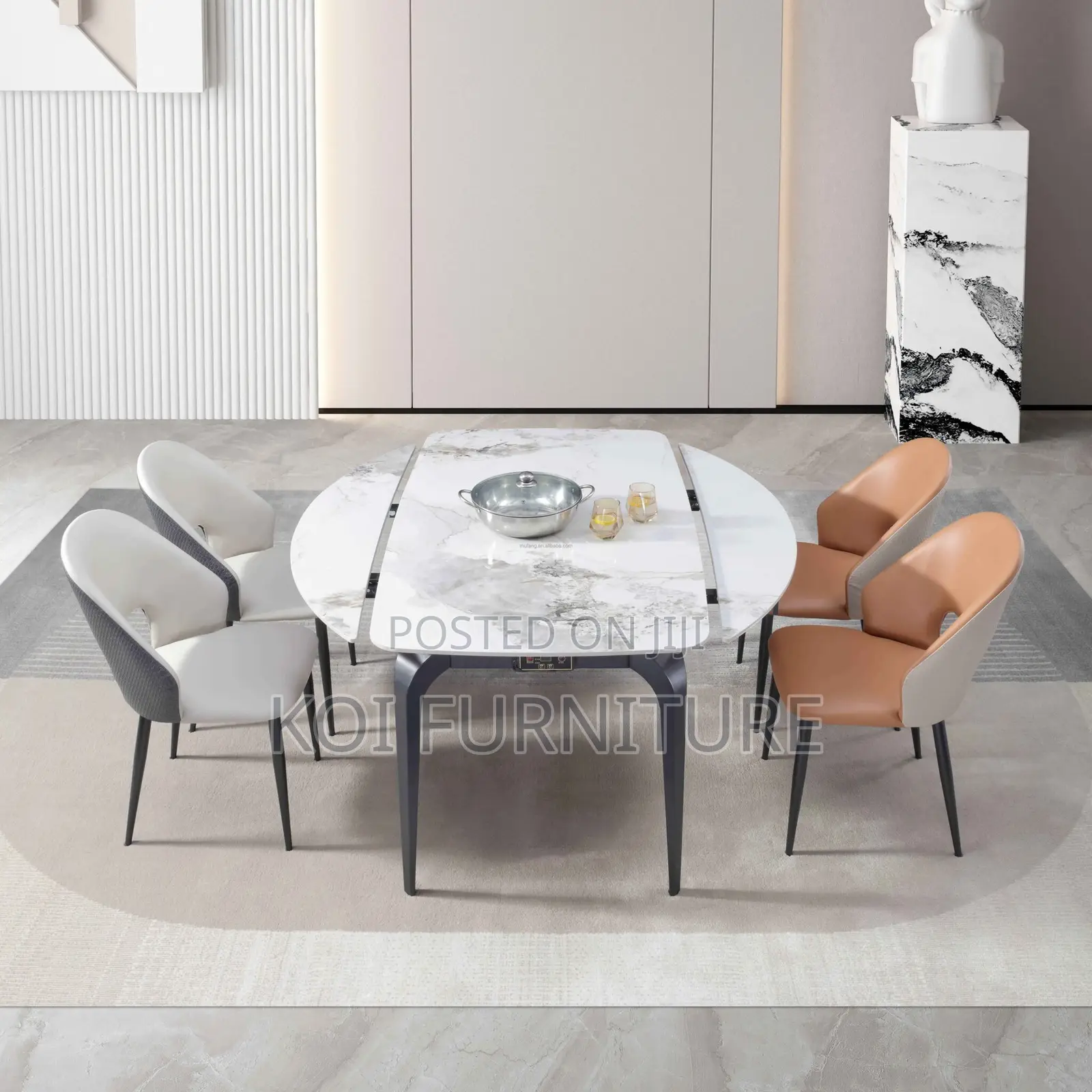 Dining Table; Elegant Home Dining Seaters Stunning Tables