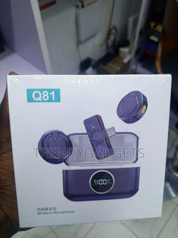Q81 Clip-on Wireless Microphone for Android iPhone - thumbnail 2